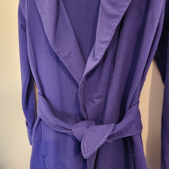 North Face Tadasana‎ Jersey Yoga Faux Wrap Cardigan - Purple Small - Picture 11 of 12